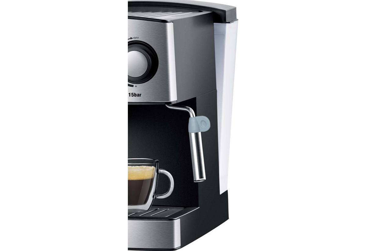 Απεικονίζεται η καφετιέρα